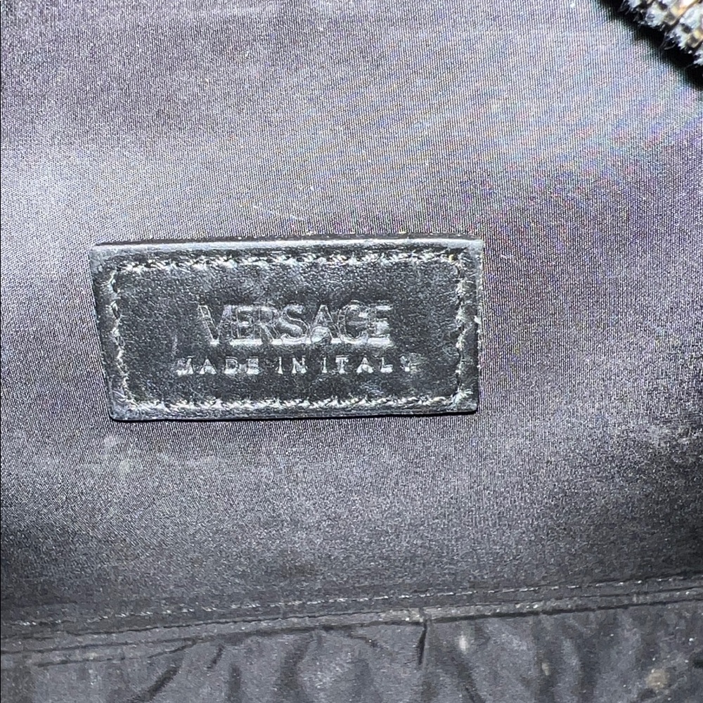 Versace Black and Blue Crossbody Bag - Picture 14 of 15